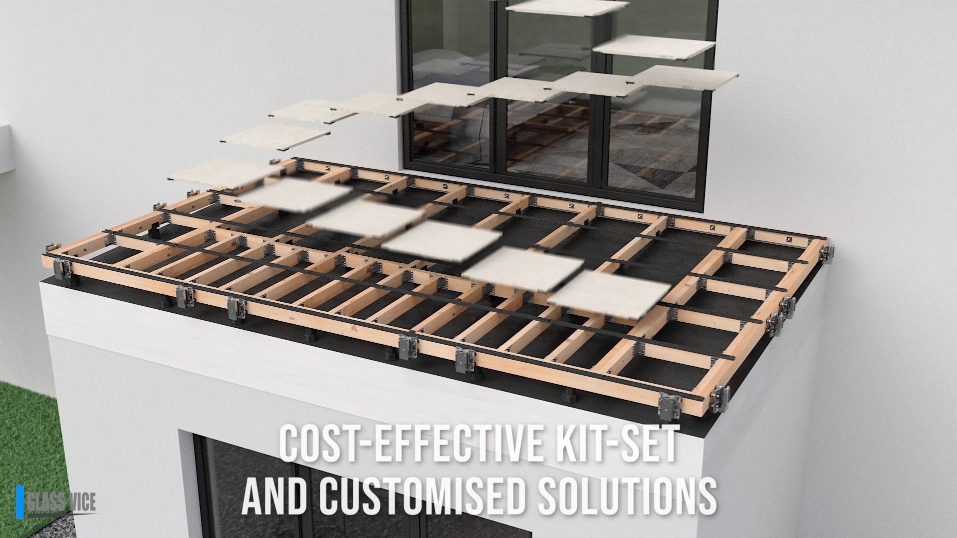 Glass Vice AnchorJaks Floating Timber Platform